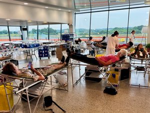 Nogaro. Una hermosa organización para los 100 donantes recibidos.