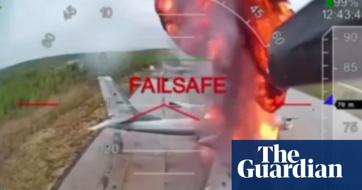 Operación Telaraña: una guía visual de la destrucción de aeronaves