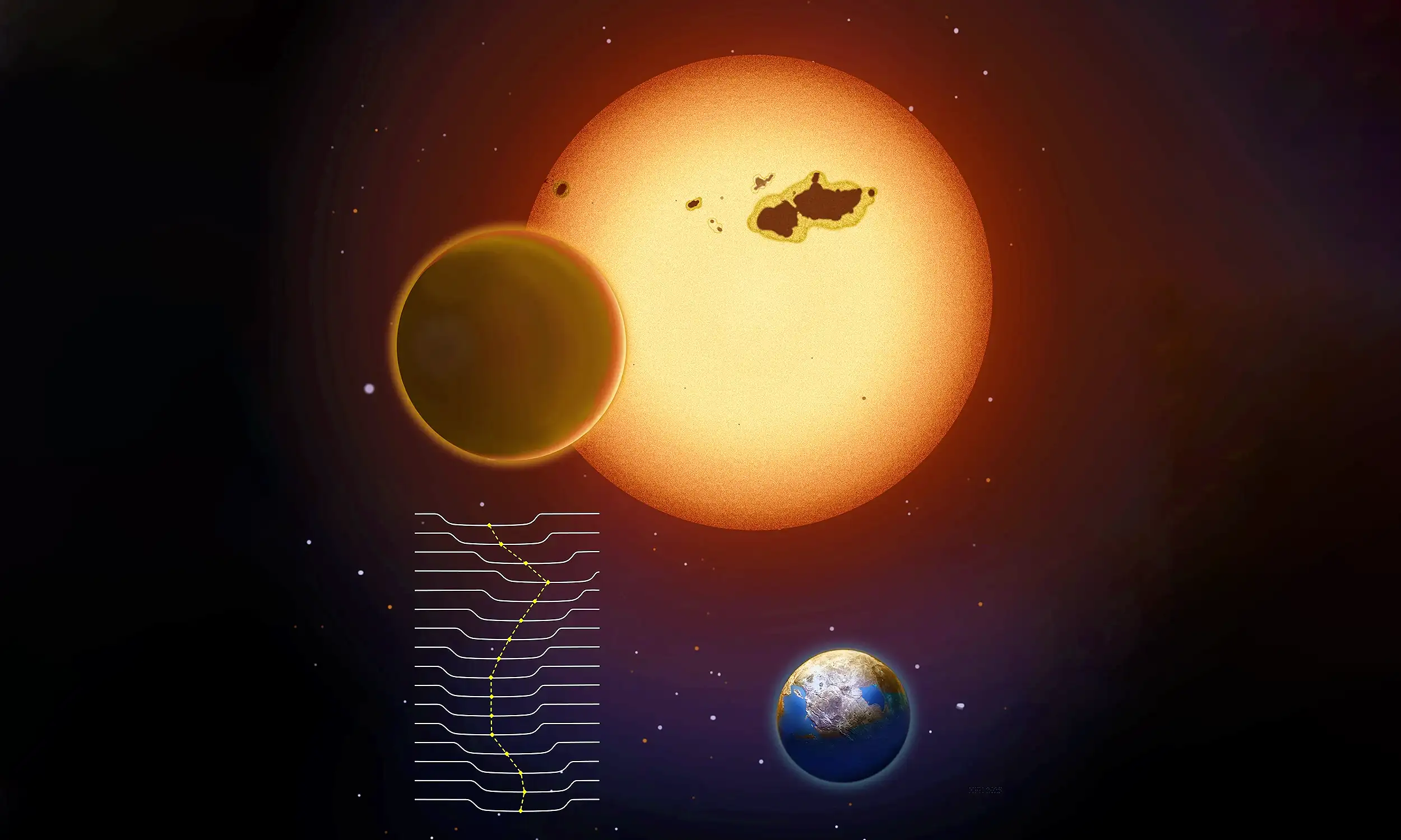 Se encuentra una nueva "super-Tierra" masiva en la zona habitable
