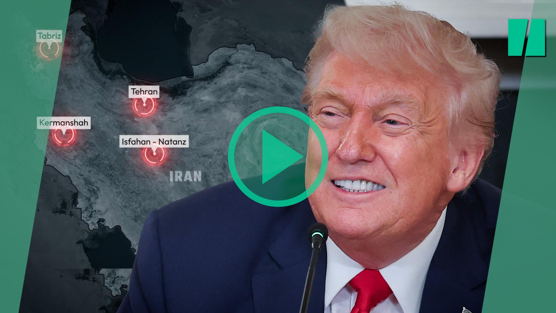 Sobre Irán, Donald Trump se da "dos semanas", una duración