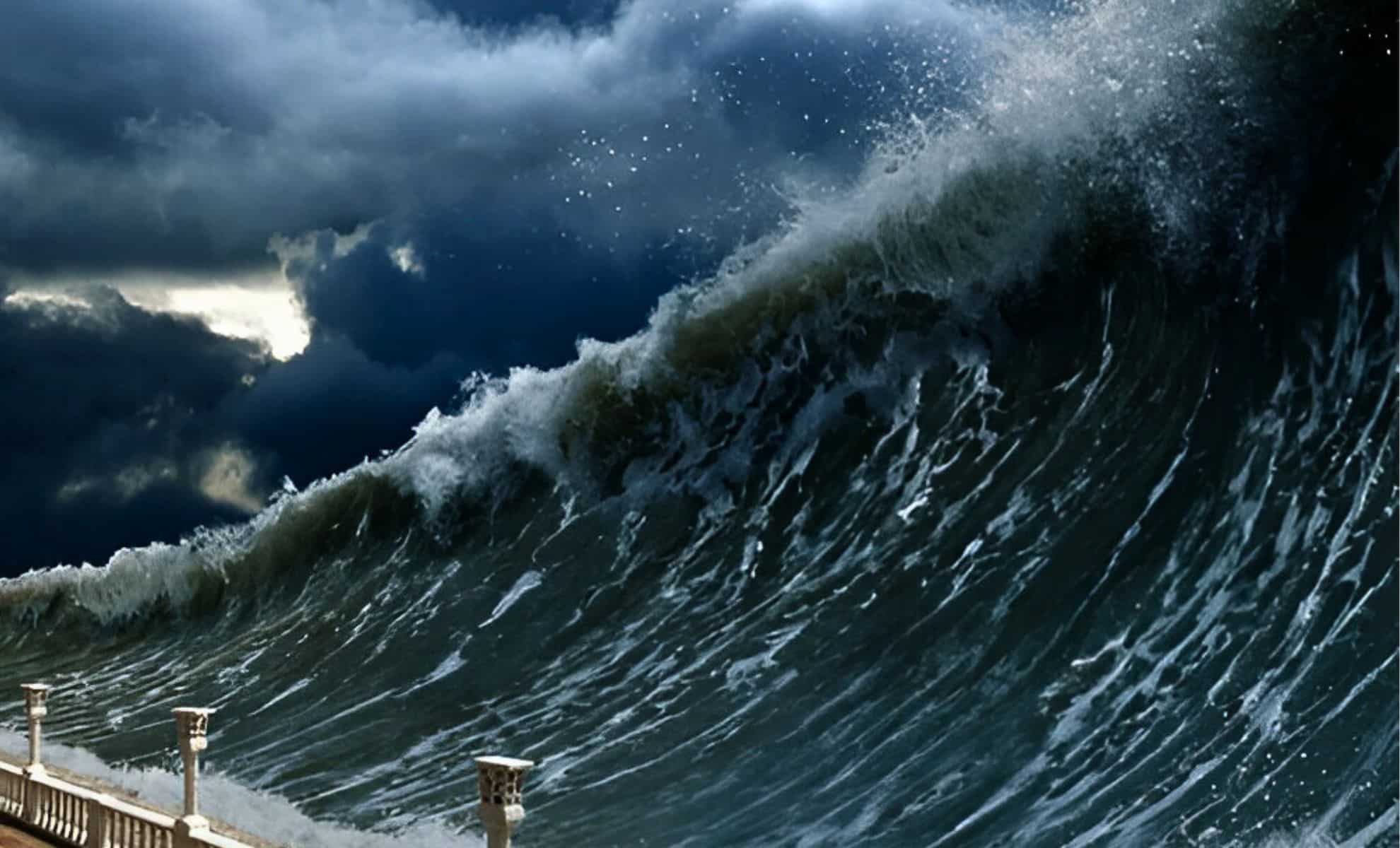 Tsunamí Mega de 650 Pies Sacude el Planeta, Enviando Olas