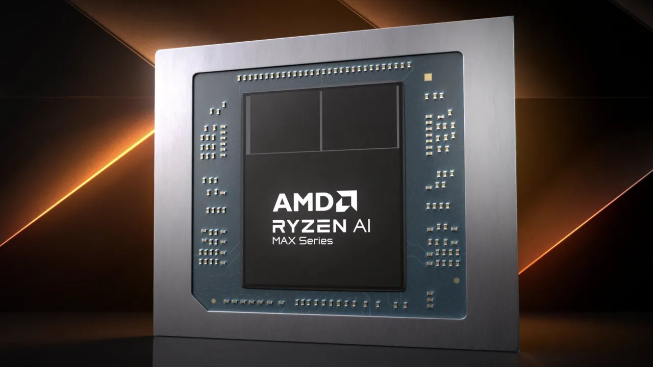 Un prototipo de consola portátil Ryzen AI MAX+ 395 muestra