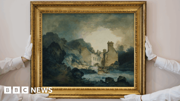 Una de las primeras pinturas de JMW Turner redescubierta después