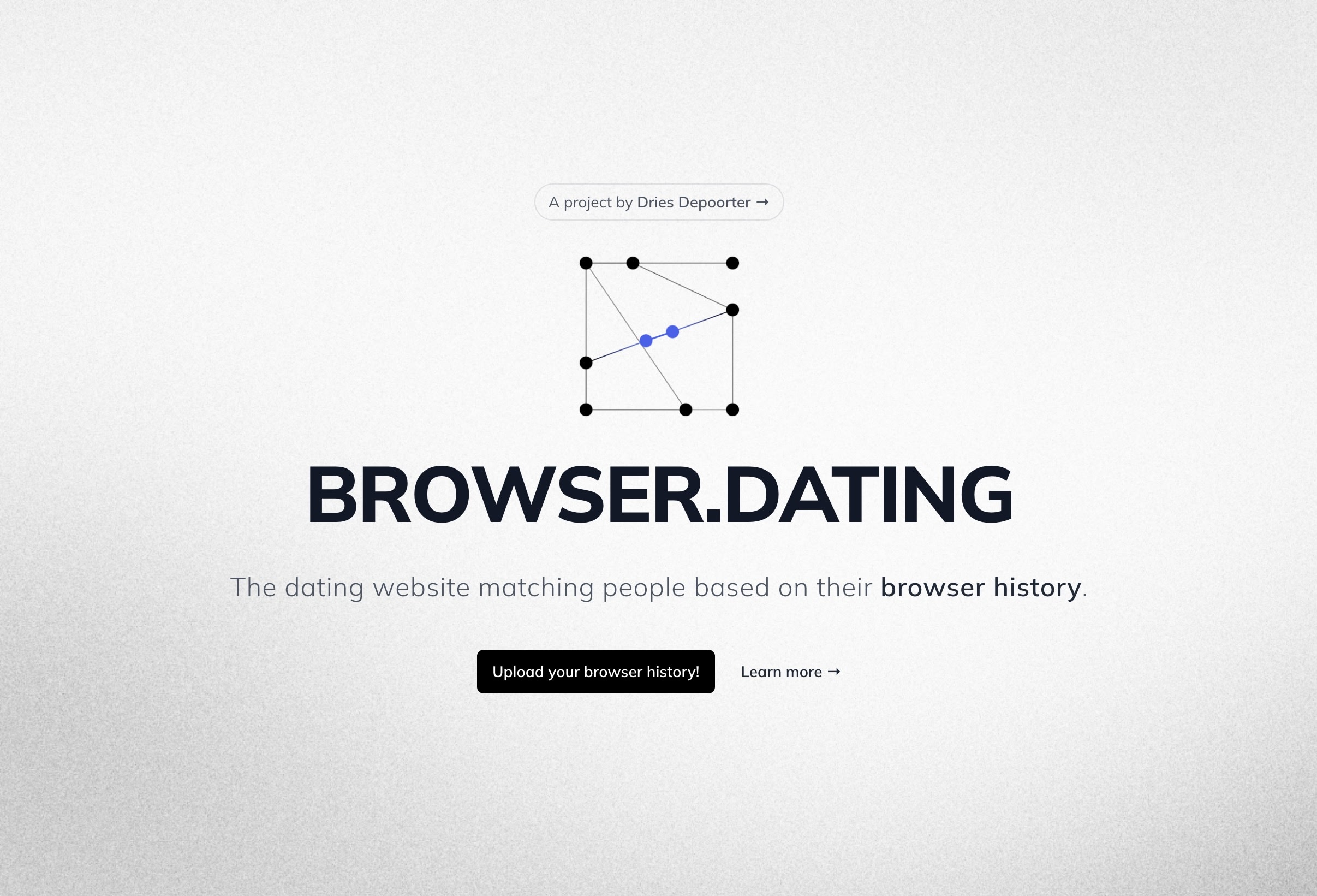 ¿Encontrar el amor haciendo coincidir tu historial web? Esa es
