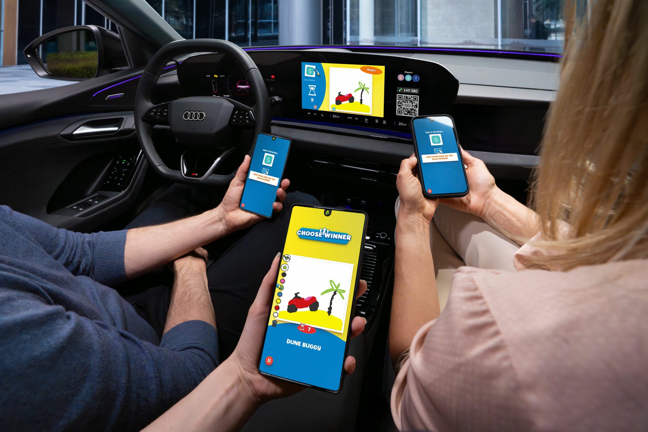 ¡Tus smartphones como controladores! Audi despliega su plataforma de videojuegos