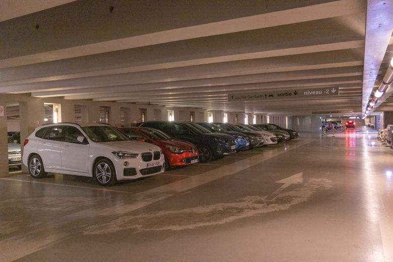 Parking del anfiteatro.