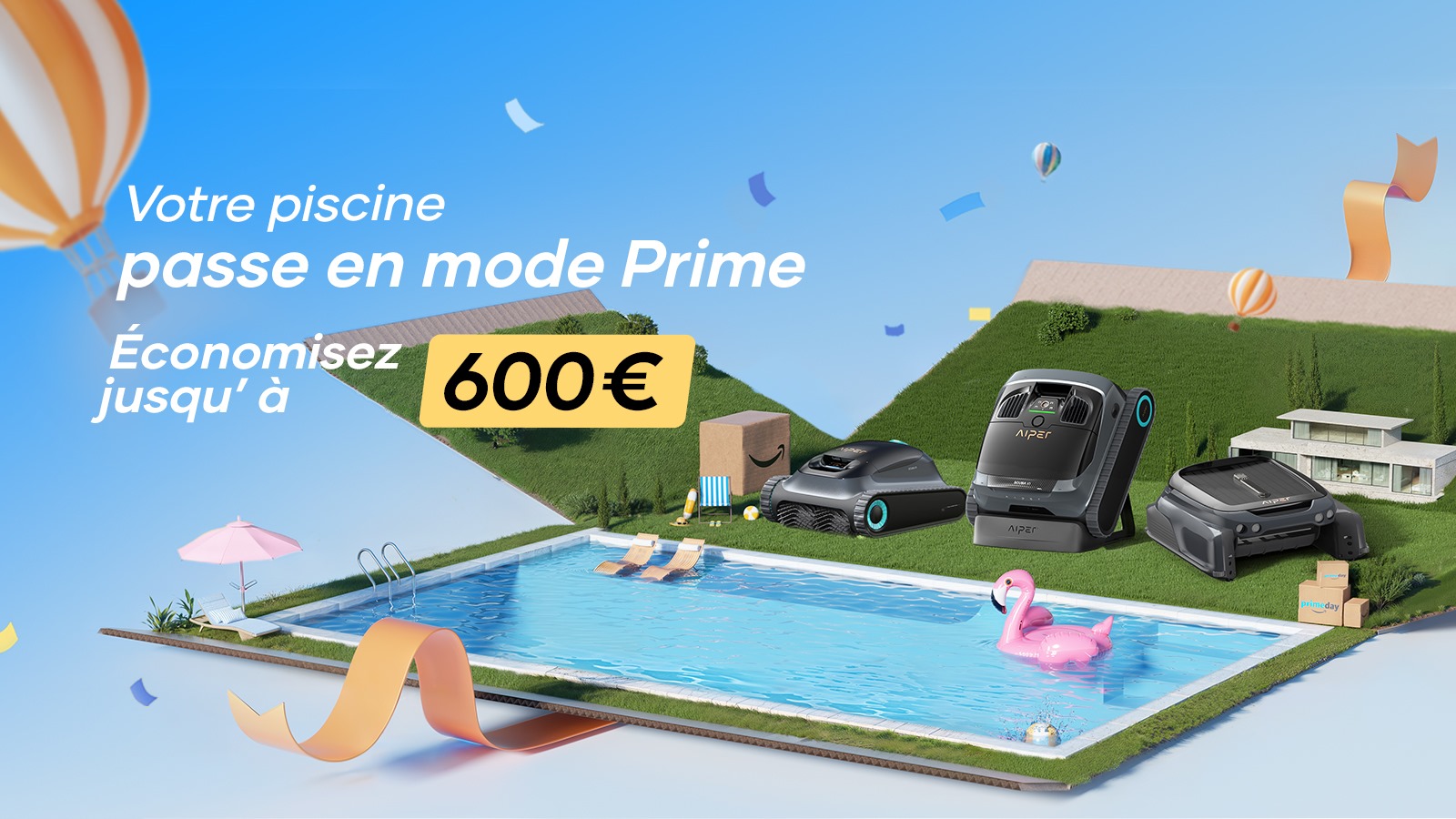¡Hasta 600 € de descuento en los robots de piscina