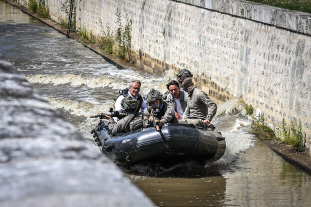 « ¡Una experiencia increíble! »: en Chambord, Julian Bugier y