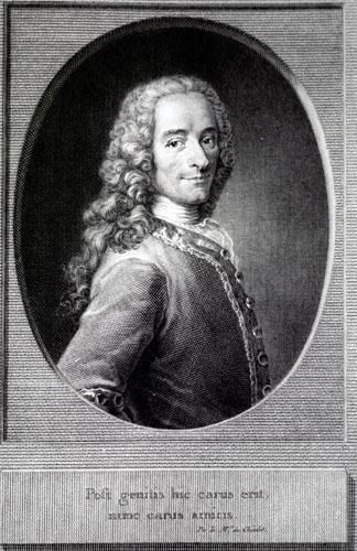 Voltaire defiende el caso de la familia Sirven.