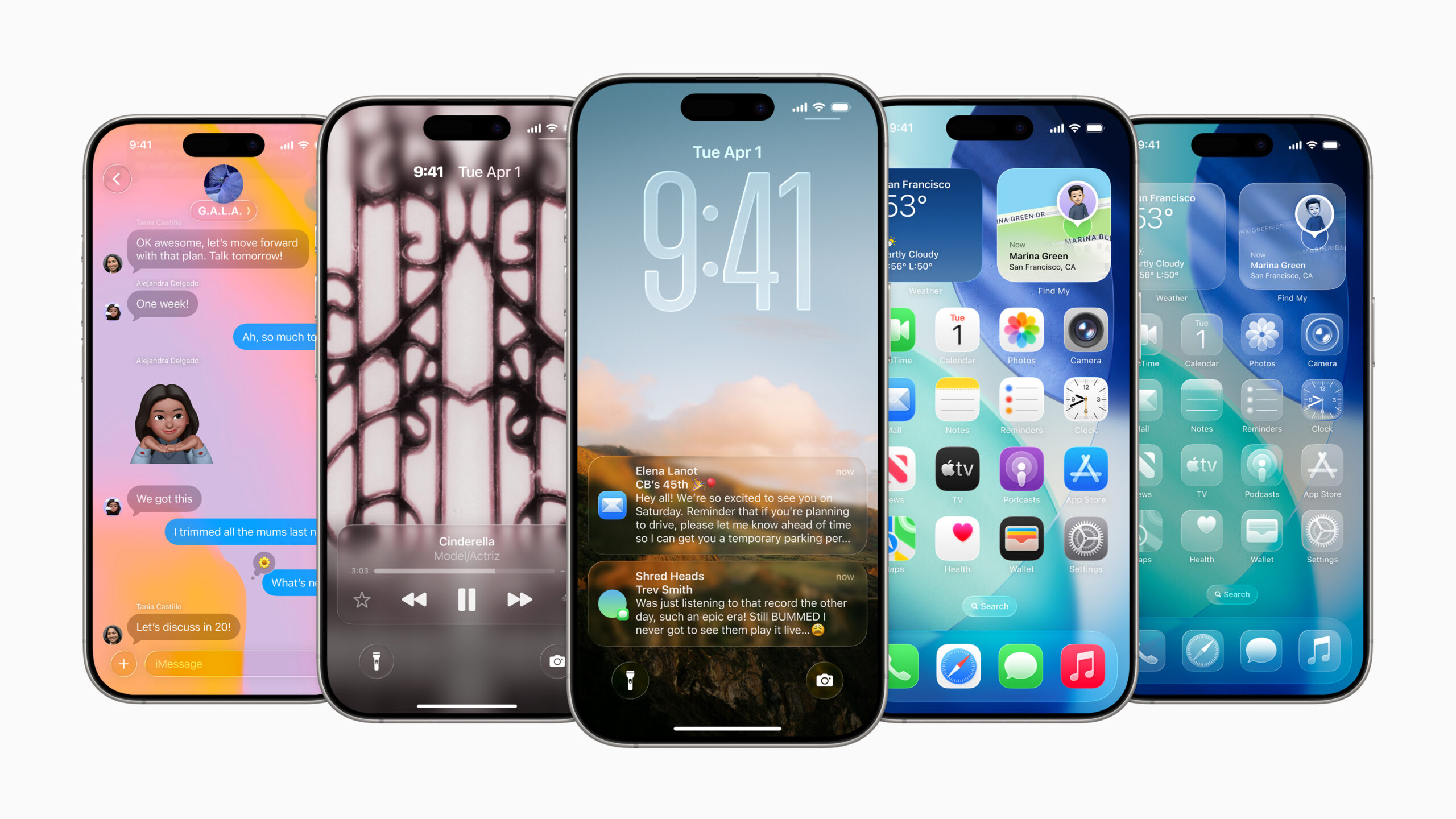 Algunas funciones de iOS 26 no estarán disponibles aquí.