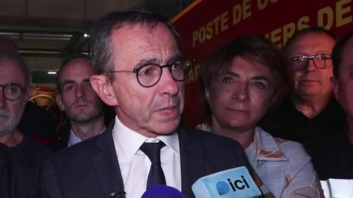 Bruno Retailleau advierte que el incendio en Marsella, ya devastador,