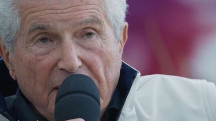 Claude Lelouch fue sorprendido por esta pregunta "cruel pero hermosa"
