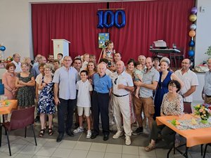 Damazan. Émile Dal Bello celebró su centenario.