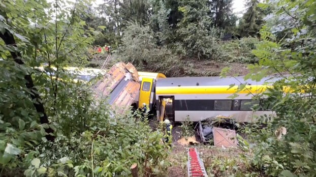 Descarrilamiento mortal de tren en Alemania: deslizamiento de tierra, víctimas...