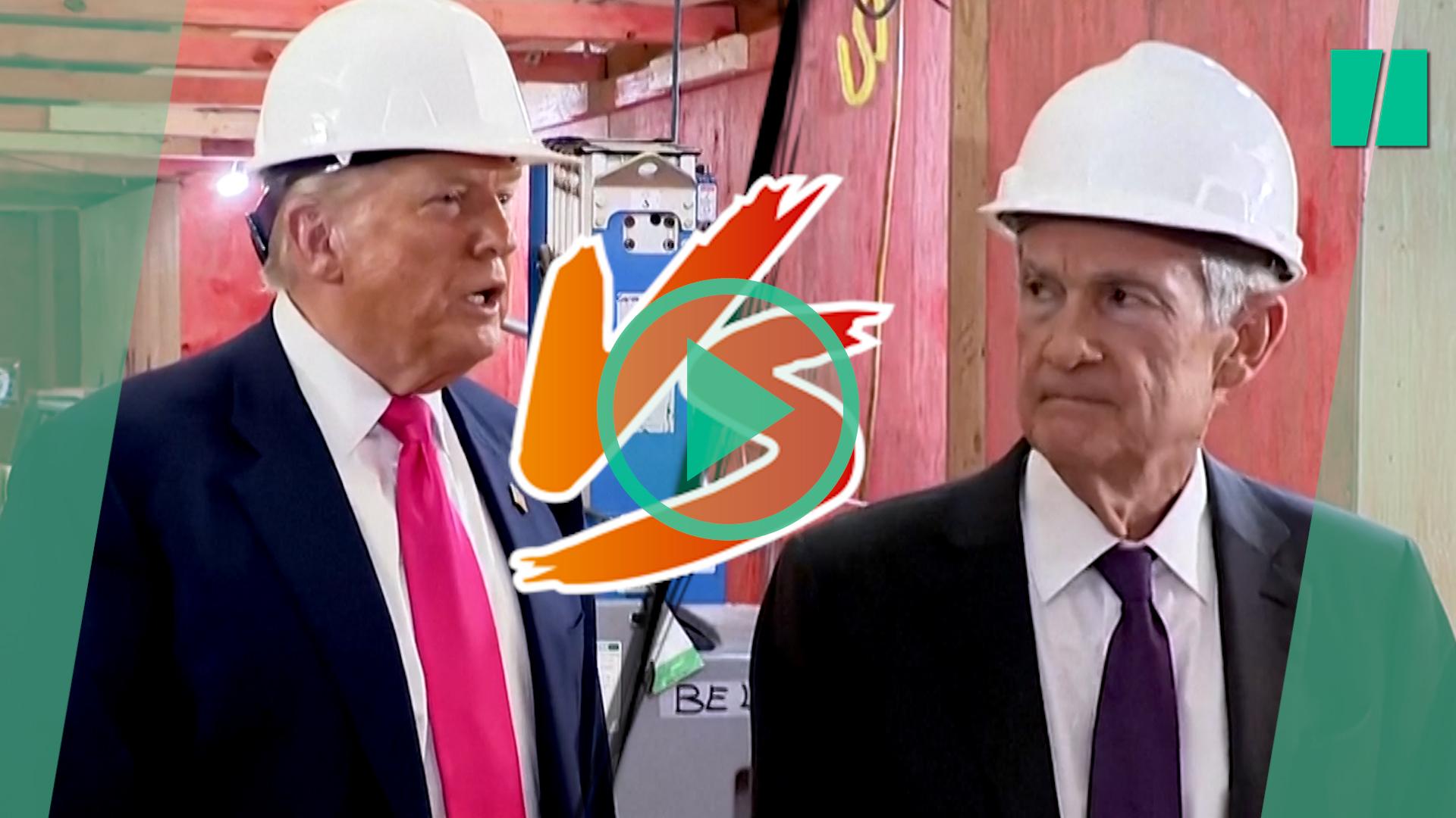 Donald Trump es rectificado en vivo por el director de