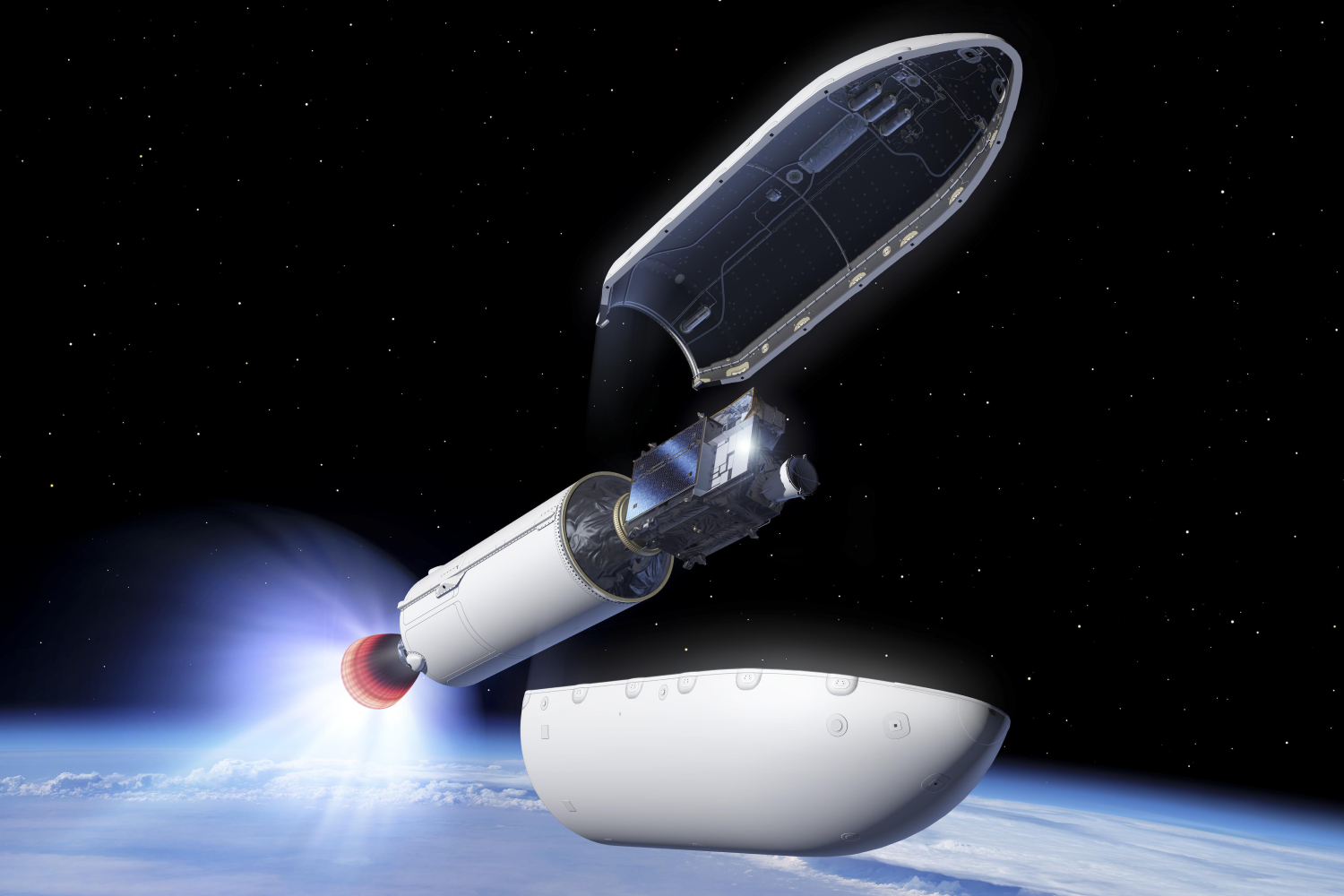 El Falcon 9 de SpaceX lanza un satélite europeo, ¿para
