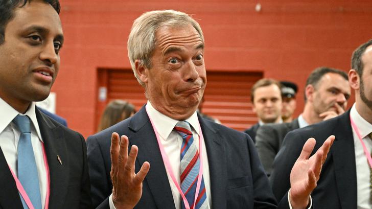 El regreso triunfal de Nigel Farage, el « payaso »
