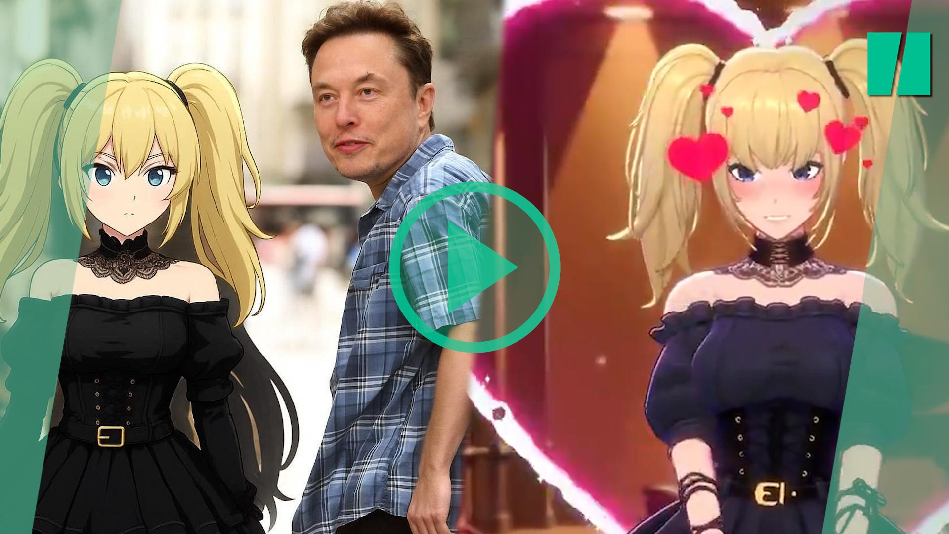 Elon Musk lanza a Ani y Rudy en Grok, "compañeros"