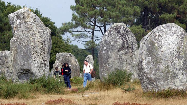 En Bretaña, los megalitos de Carnac y las riberas del