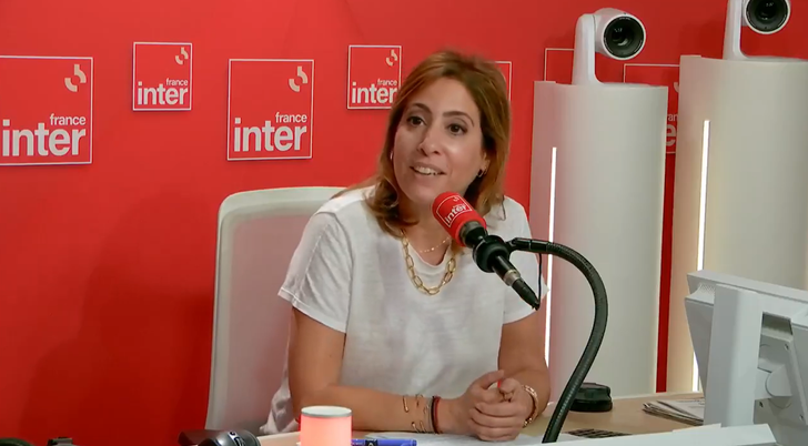En France Inter, cuando Léa Salamé es sorprendida en su