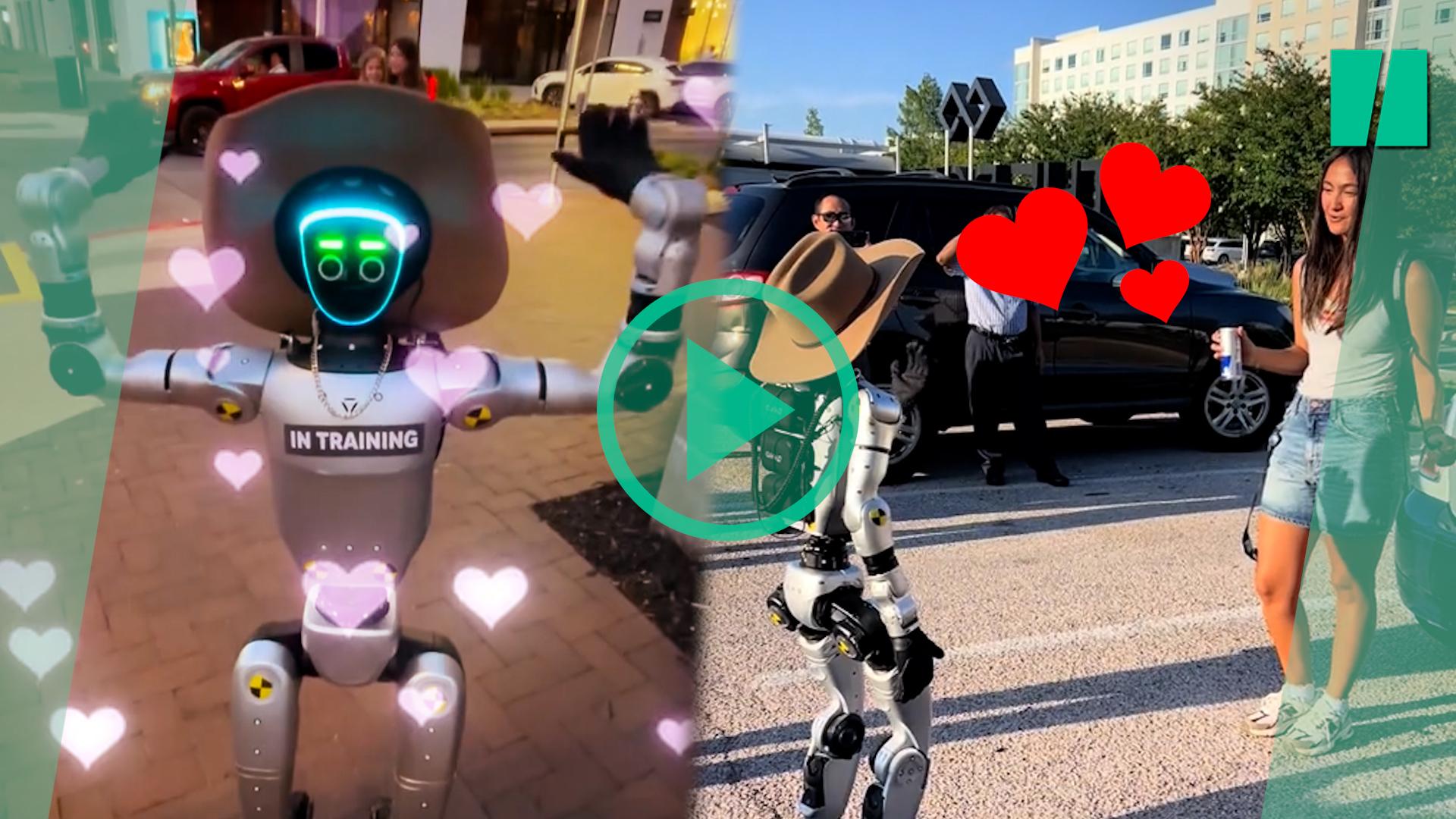 En Texas, un robot conquistador potenciado por IA atrae a