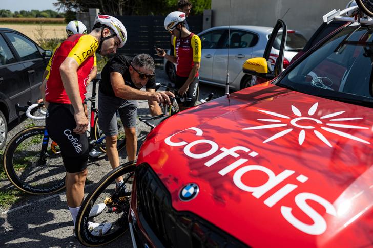 En el Tour de Francia, el equipo francés Cofidis es