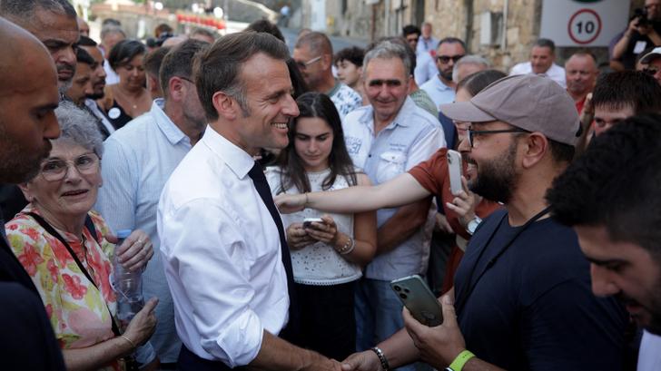 Entre lobos y ganaderos, Emmanuel Macron ha dejado claro de