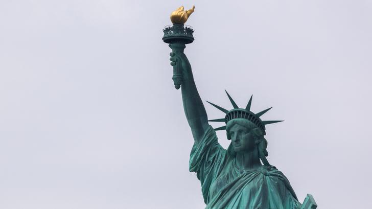 Esta pintura francesa de la Estatua de la Libertad no