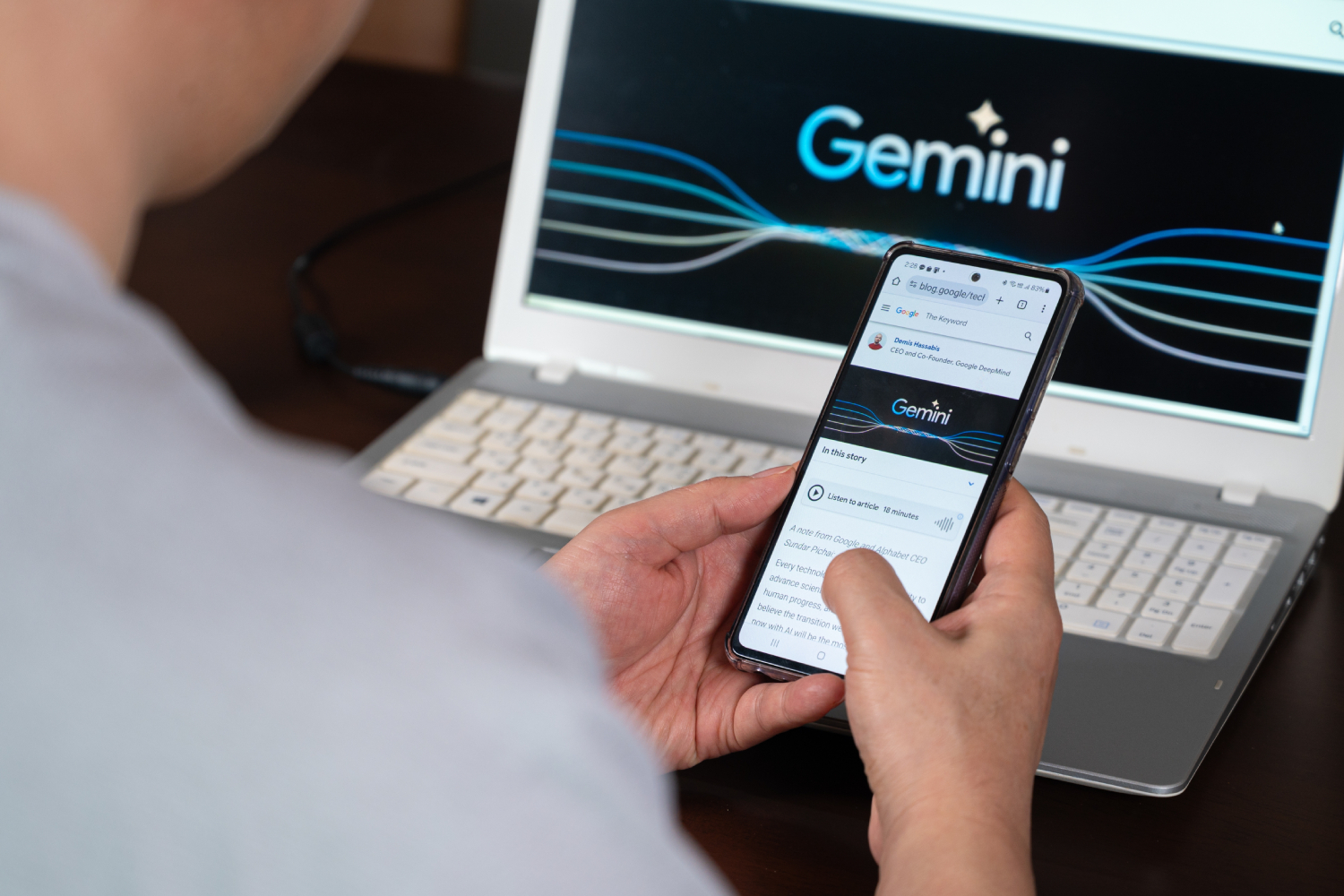 Gemini pronto podrá enviar mensajes por WhatsApp en su nombre.