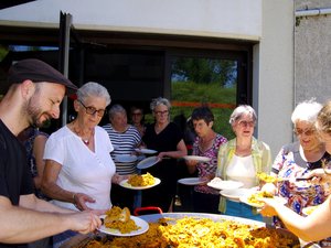 La Fouillade. El club de la amistad celebró el final