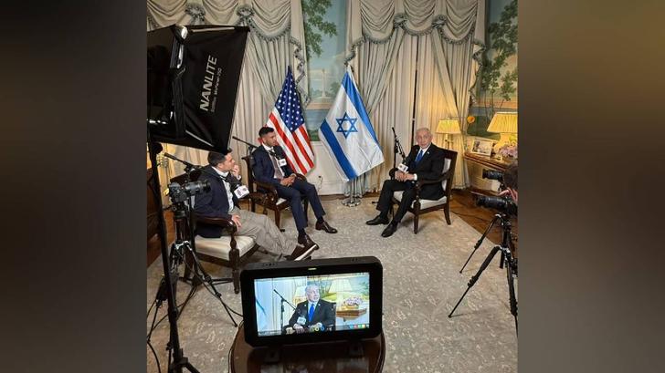 La entrevista de Netanyahu por dos influencers pro-Trump se volvió