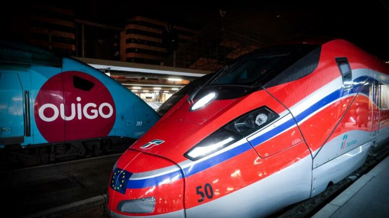 La línea ferroviaria entre París y Milán sigue cerrada, una