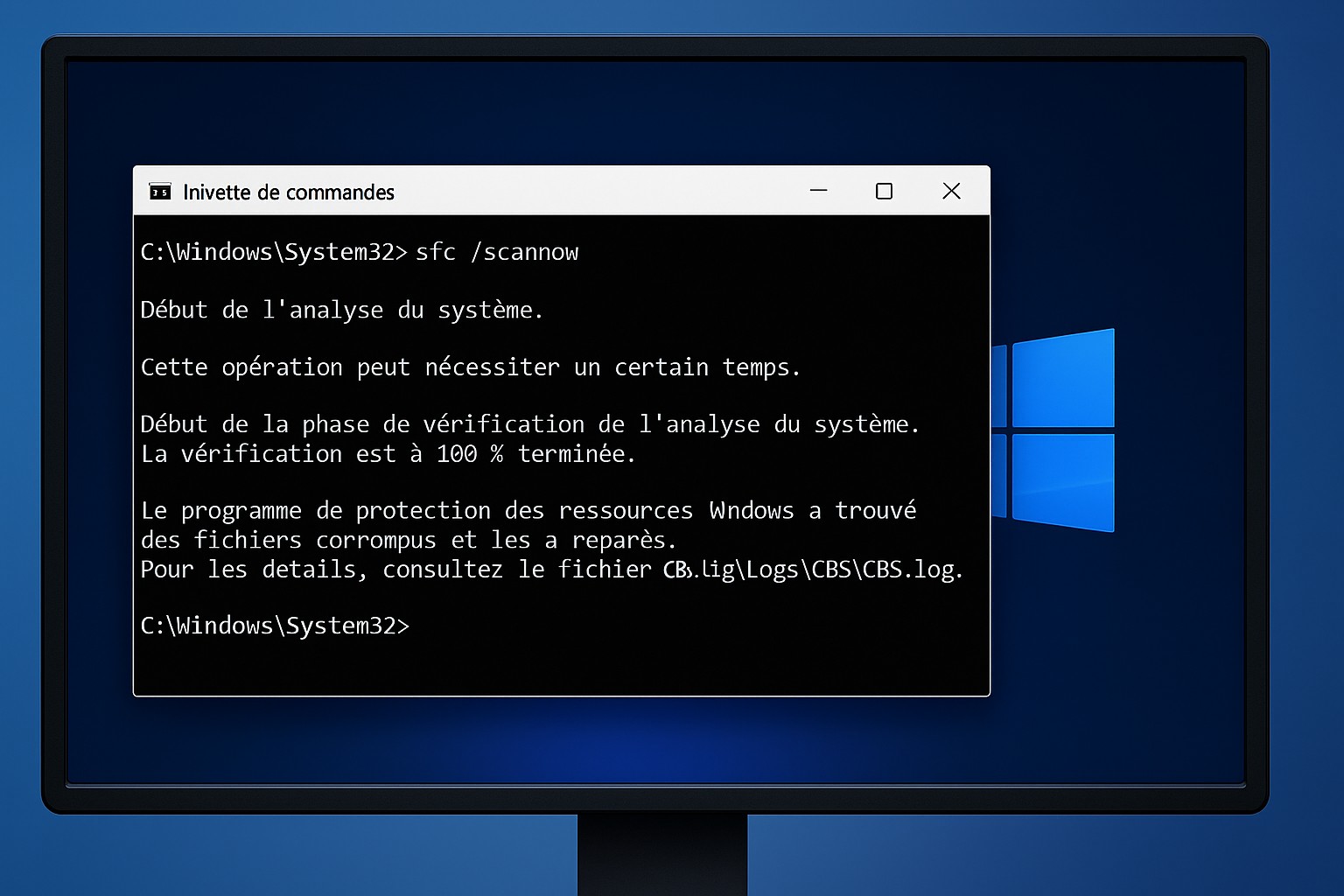 La orden que puede salvar tu PC.