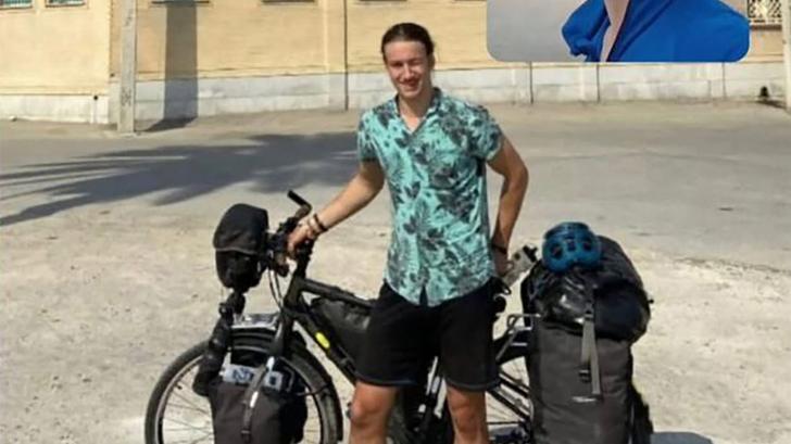 Lennart Monterlos, el joven ciclista franco-alemán desaparecido en Irán, ha
