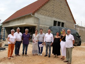 Limogne-en-Quercy. Visita del futuro polo de salud.