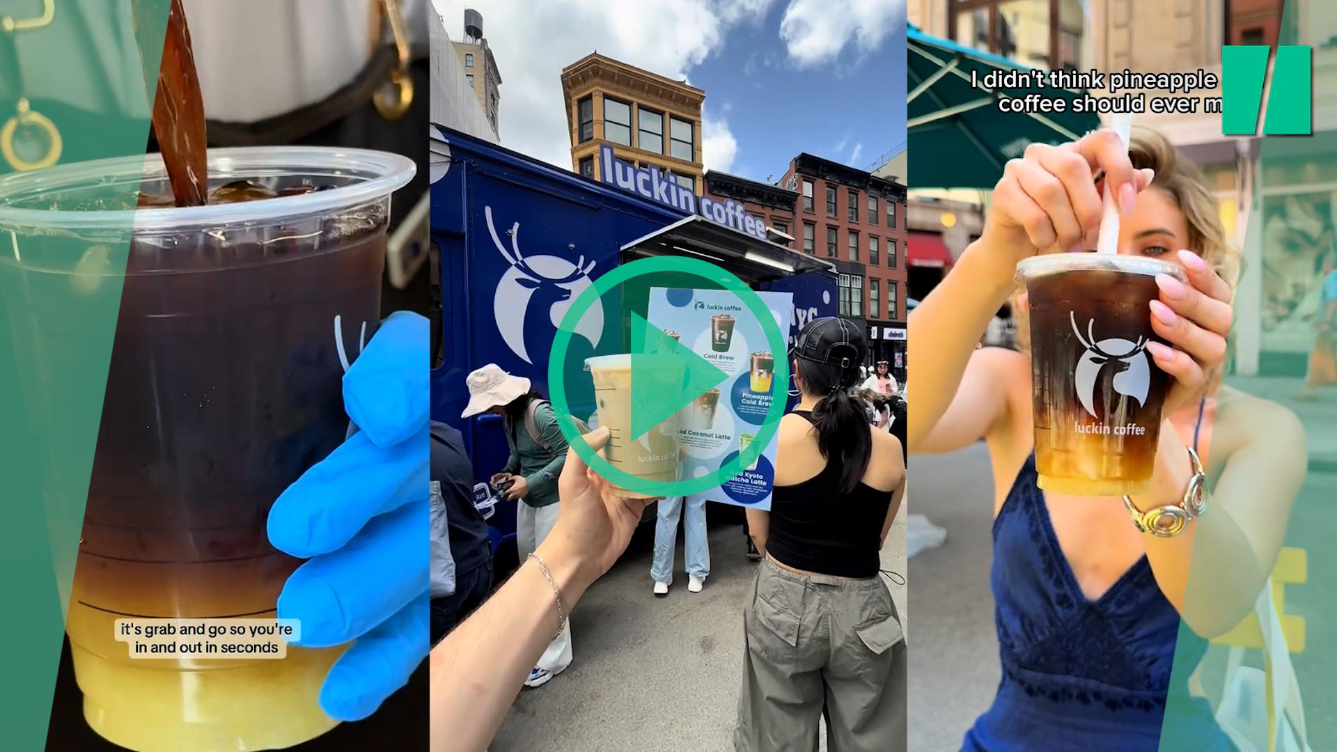 Luckin Coffee, el "Starbucks chino", llega a Estados Unidos y