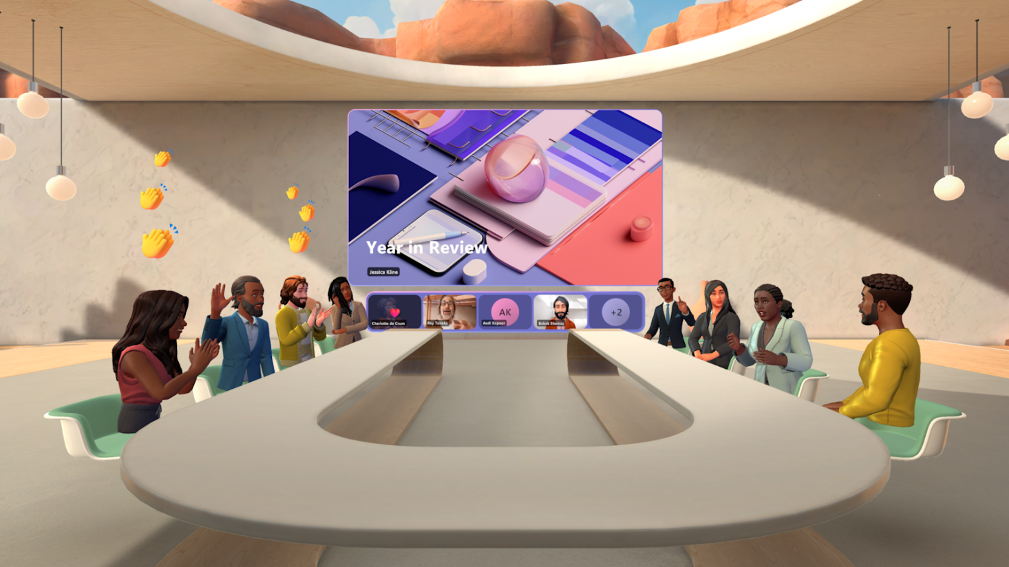 Microsoft lanza las videoconferencias inmersivas con tus avatares en 3D.
