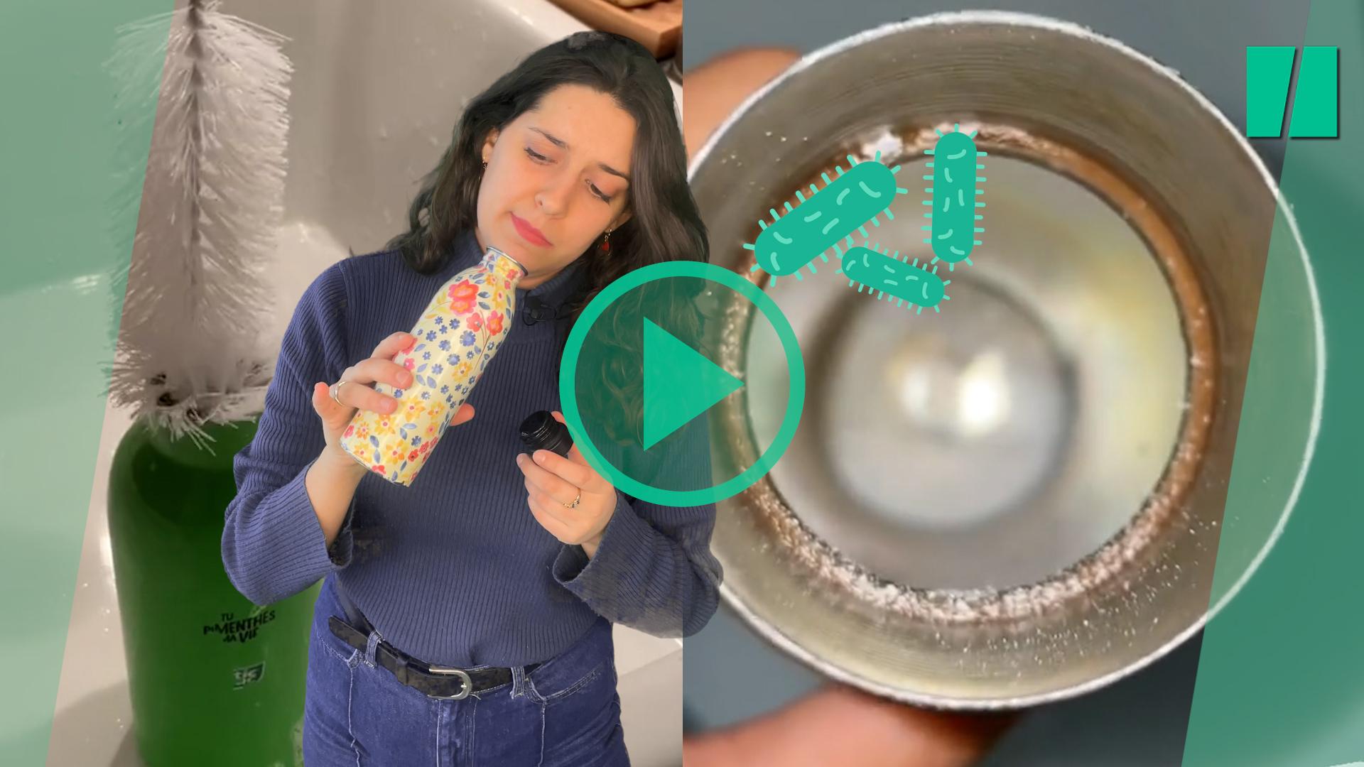 Tu botella de agua está seguramente mucho más sucia de