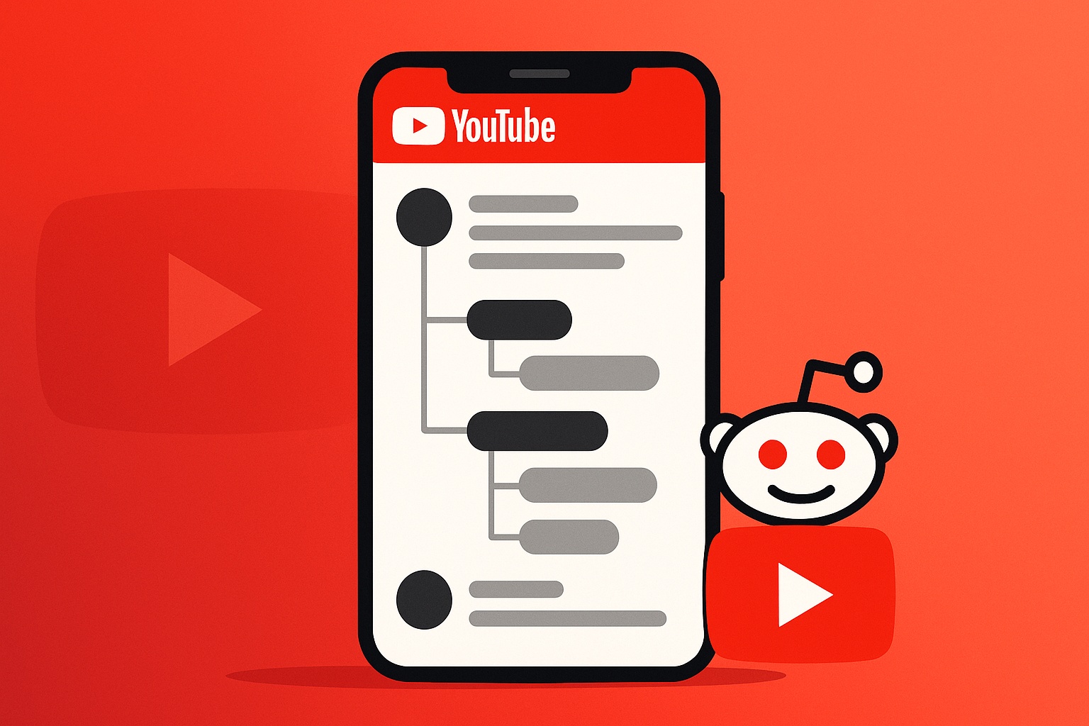 YouTube se inspira en Reddit para sus comentarios... pero no