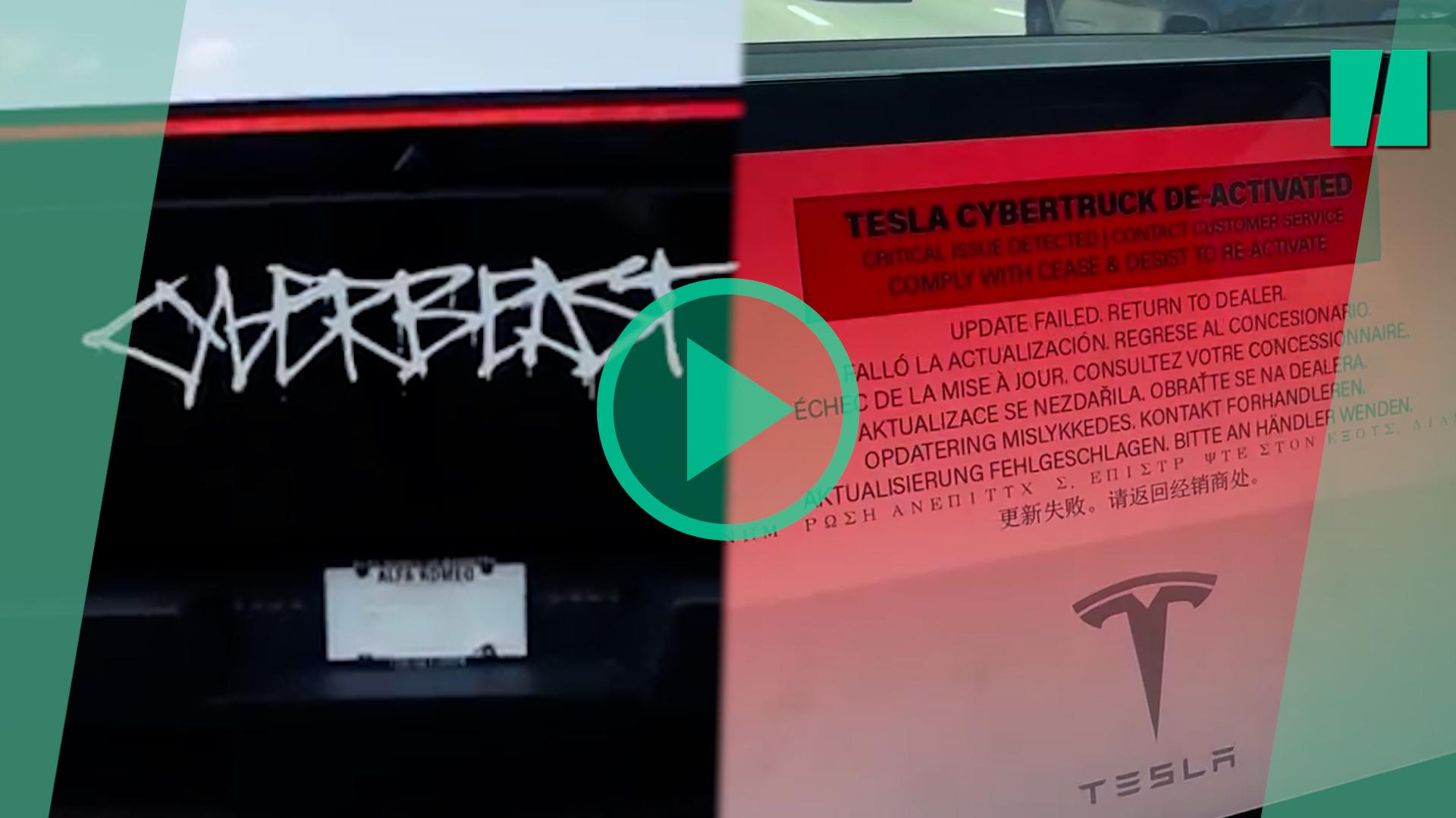 ¿Desactivar un Cybertruck para vengarse? Tesla responde a un vídeo