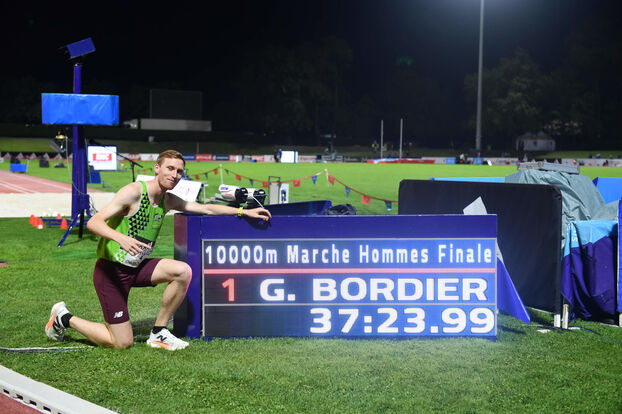 Atletismo: mejor rendimiento mundial de la historia para Gabriel Bordier