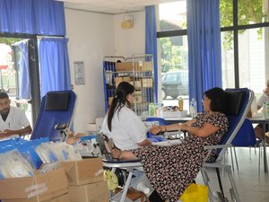 Boulogne-sur-Gesse. Donación de sangre: 4 donantes primerizos.