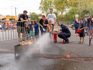 Cadours. Jornadas de puertas abiertas en los Bomberos.