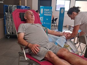 Donación de sangre: una escasa recolecta.
