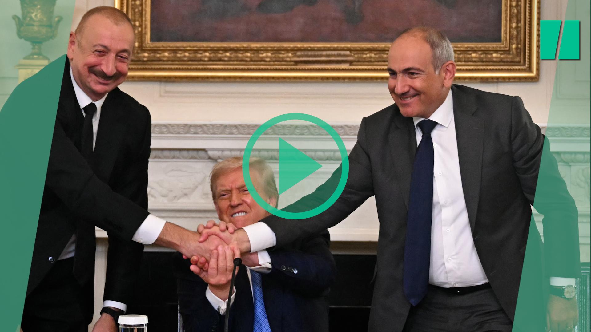 Donald Trump reconcilia Armenia y Azerbaiyán y recibe un hermoso