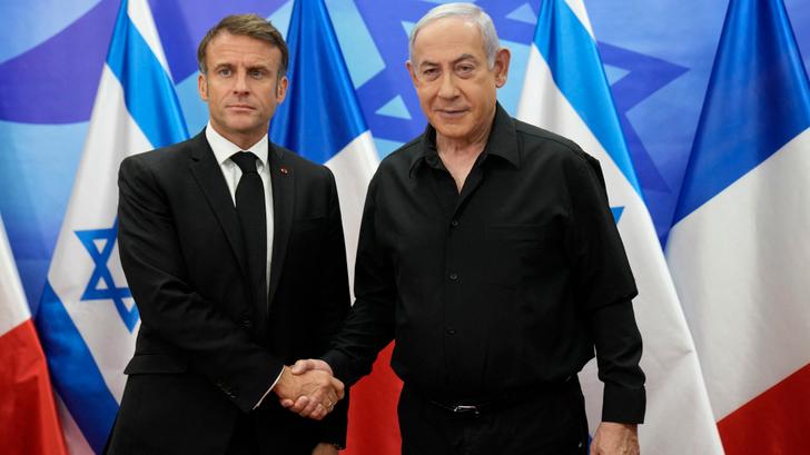 Emmanuel Macron responde secamente a Benjamin Netanyahu sobre el antisemitismo