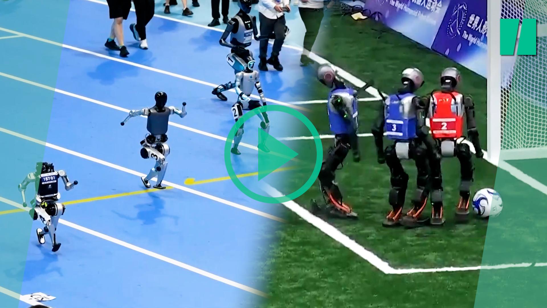 En China, los robots tienen su primera Olimpiada (pero los
