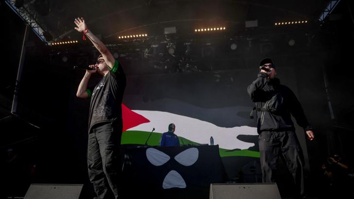En Rock en Seine, Kneecap aboga por Gaza y contra