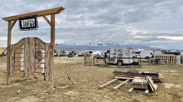 En el festival Burning Man, la loca historia de este