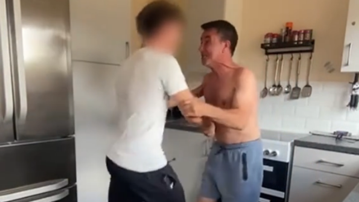 En remisión de cáncer, este padre de familia británico le